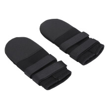 2 Stück Gummi-Hundepfoten-Schutz, wasserdicht, rutschfest, weiche Stiefel, S