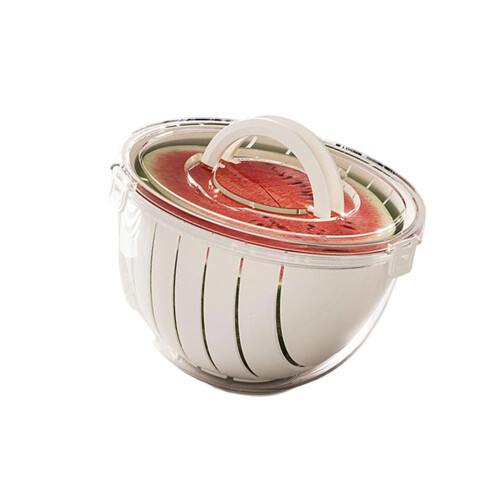 Modern Style Watermelon Divider Basket Quick Draining-White 1