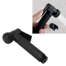 Schwarzer Handbrausesprüher aus 304er Edelstahl für die Toilette