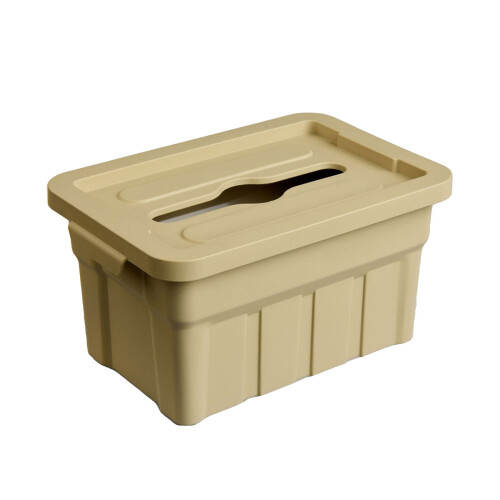 Retro Styles Tissue Dispenser Space Saving-Milk tea color
