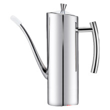 Moderne oliefles van roestvrij staal met drukknop en-1000 ml
