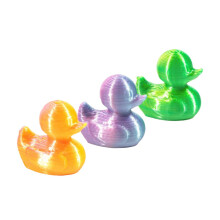 3D Print Cute Duck Figurine Smooth Plastic Home Decoration-2