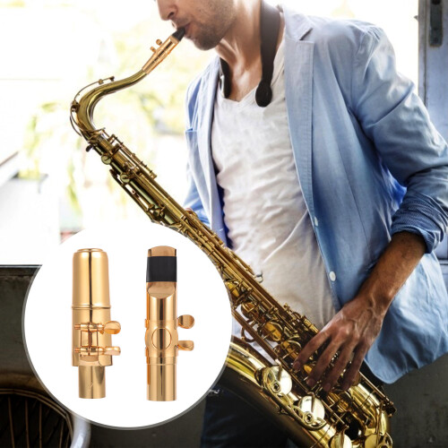 1Ensemble Accessoires Saxophone Alto Embouchure Laiton 2