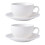 2Conjuntos De : Xícaras E Brancos Cerâmica Para Café 6