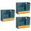 3Pz Contenitore Bacchette Scuro ABS Porta Organizer Casa 6