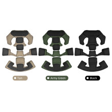 Coussins de rembourrage en mousse mémoire pour casque, 24 patchs adhésifs, plusieurs couleurs