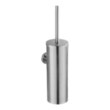 Toilet Brush Holder Set with Wall Mounted Design, Easy to Install Stainless Steel Toilet Bowl Brush Holder, Efficient Cleaning Performance for