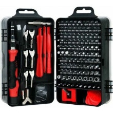 Jeu de tournevis de précision, kit d'outils de réparation électronique 135 en 1 avec rallonge flexible pour smartphones, ordinateurs portables et