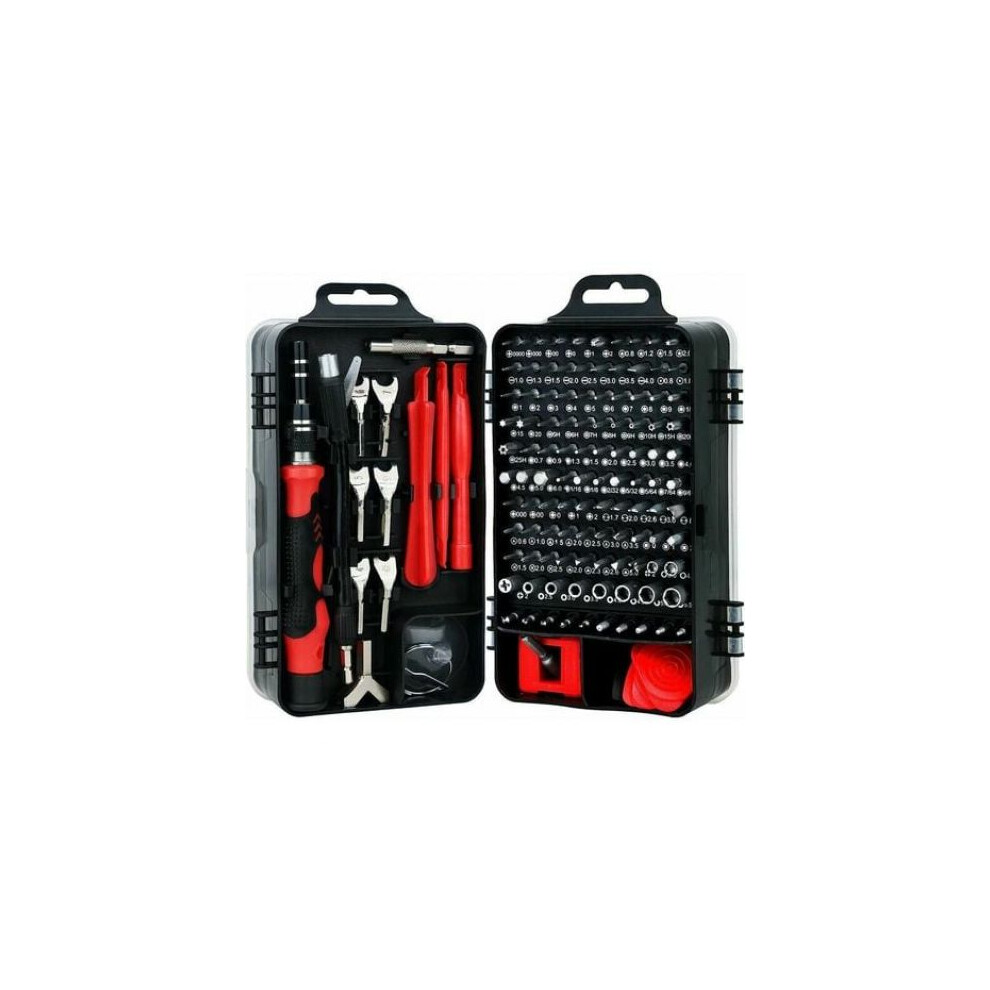 High-Performance Precision Screwdriver Set, 135 In 1 Electronics Repair Tool Kit With Ergonomic Design And Magnetic Screw Mat For Cellphones, 9173940263253