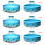 Portable Plastic Swimming Pool - Multiple Sizes & Capacities in Blue 1