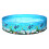 Portable Plastic Swimming Pool - Multiple Sizes & Capacities in Blue 6