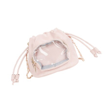 Moderne PU-Leder-Umhängetasche für Damen, funktionale-Rosa