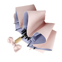 Parapluie de voyage couleur glace, anti-UV, pliant, rose et violet pour hommes et femmes