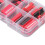 45Pcs Dip Switch Set 2.54mm On Off Toggle 1-9P for Electronics Prototyping 6