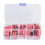 45Pcs Dip Switch Set 2.54mm On Off Toggle 1-9P for Electronics Prototyping 2