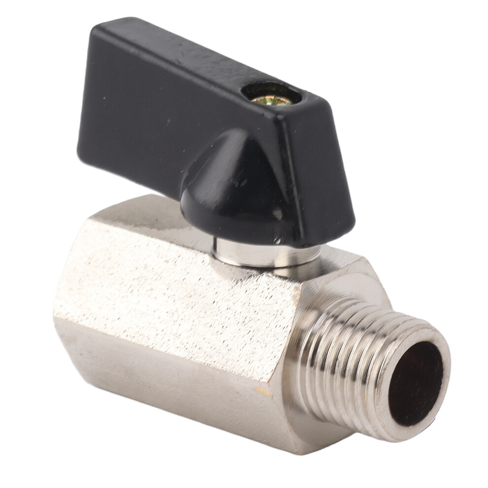 Brass Sandblasted Gas Valve Ball Type Male Female Thread For Tap Water 1/4 4621369999352