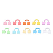Rainbow Reusable Straw Caps - Splash & Dust Resistant for Camping & Party Use