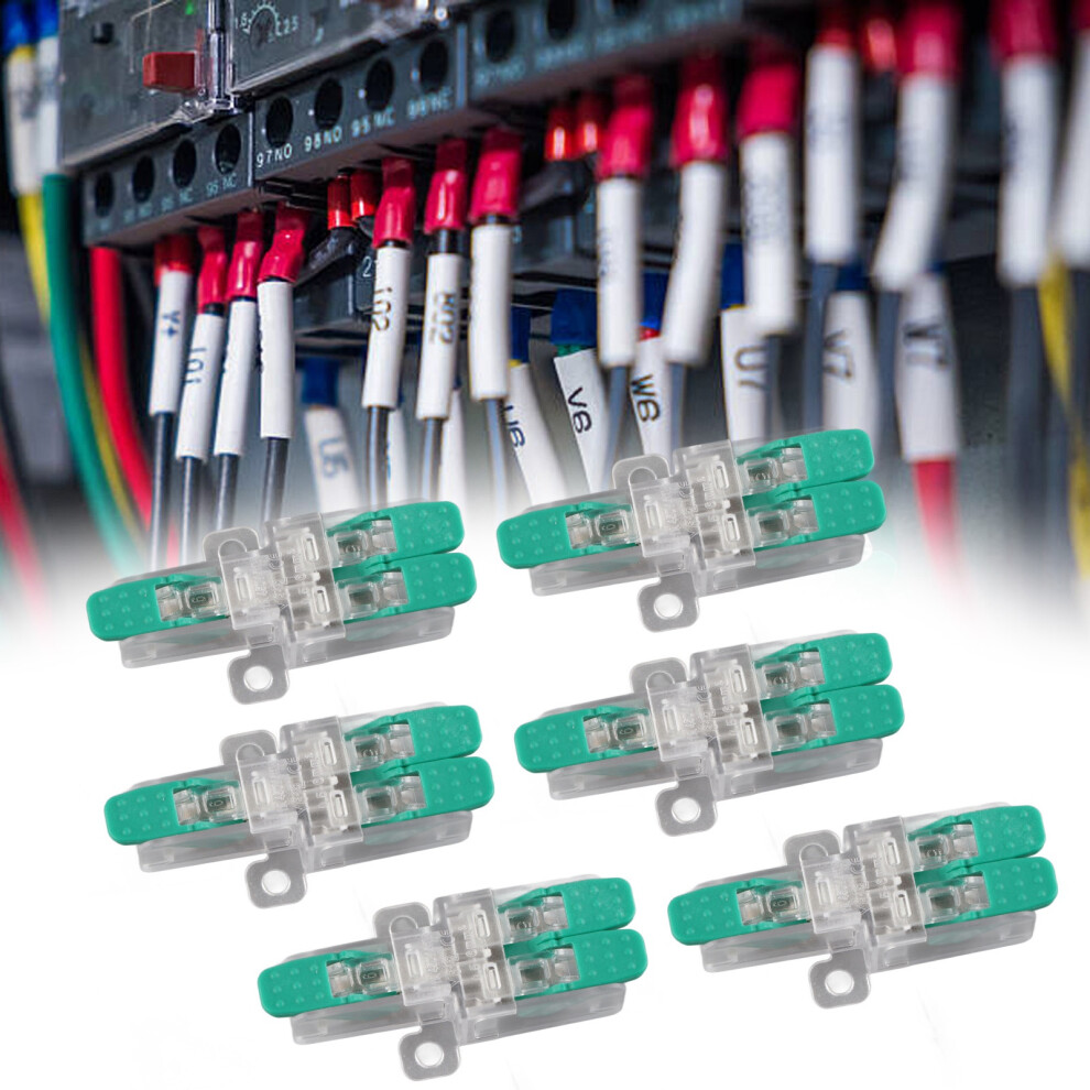 Pack Of 20 Wire Splice Connector 1-In-2-Out 41A 450V For 0.5-6Mmâ² 3071370001062