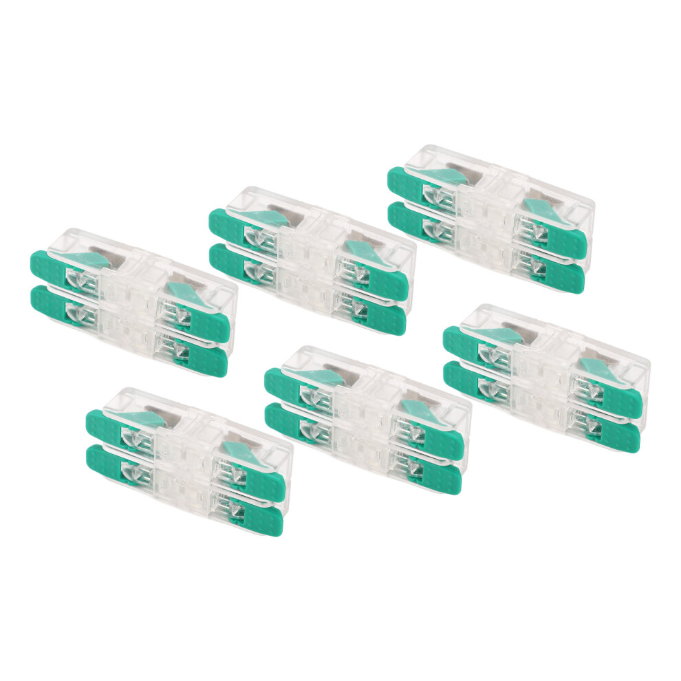 10 Pcs Copper Wire Connectors 2 In 2 Out 0.5-6Mmâ² For Household 41A 450V 9461370001072