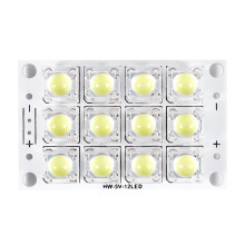 New 3V 5V 12 LED Super Bright White Piranha LED Circuit Board LED Lights Light Yacht