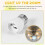 E27 to GU10 Extend Base LED CFL Light Bulb Lamp Adapter Converter Screw Socket 4