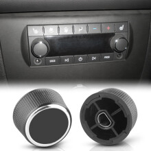 2 Stücke Hinten Radio Audio Lautstärke Regler Knopf Tuner für 07-13 Chevy Tahoe Silverado Acadia Sierra Denali Yukon 22912547 Radio