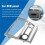 2-DIN-Radioblende für  Octavia Audio Stereo Panel Montage Installation Dash Kit Trim Frame Adapter 7