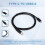 USB-C USB 3.1 Type C Male to USB2.0 USB B Male Data Cable for Laptop Printer Hard Disk 1m 3