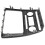 2-DIN-Radioblende für  Octavia Audio Stereo Panel Montage Installation Dash Kit Trim Frame Adapter 2