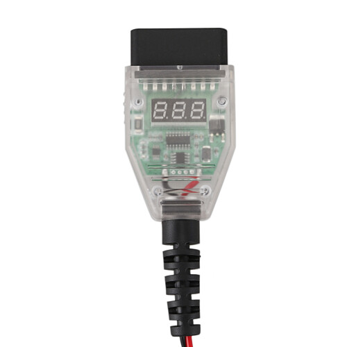 5A Car Computer Memory Saver OBD2 Battery Replacement Tool Expansion Cable Clamp Digital Display Replacement Battery Leakage Detection Tool 1