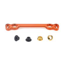 8146 Placa de DireçãO de Metal para 1/8 Zd Racing 9116 9020 9072 08421 08423 08425 08426 08427 AcessóRios para PeçAs de Carro Rc, Laranja