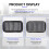 Cabin-Filter Air Conditioning-Filter for Great Wall  Hover H3 H5 Ft801C Engine Air-Filter 1