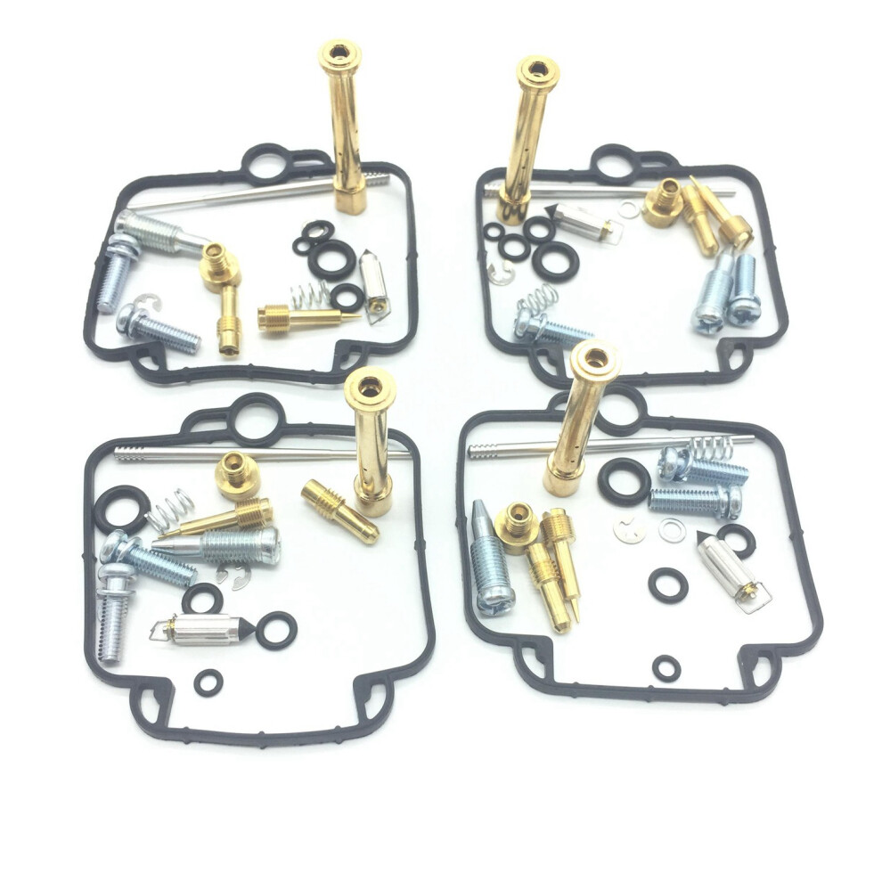 4Pcs Carburetor Carb Repair Kit Carburetor Accessories For Bandit Gsf400 Gsf 400 Black/Gold 6032275681237
