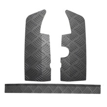 Pour- Jimny 2019-2022+ Couverture de Panneau de Pare-Chocs ArrièRe de Voiture Garde Accessoires de Plaque de Protection en Alliage D'Aluminium