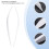 For  2019 2020 2021 Front Headlight Eyelids Eyebrow Trim Sticker White 5