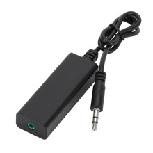 Filtro Isolatore di Rumore  di Messa un Terra Anti-Interferenza Accessori Sicuri Suono Stereo Car Audio Aux Home con Cavo da 3,5 Mm