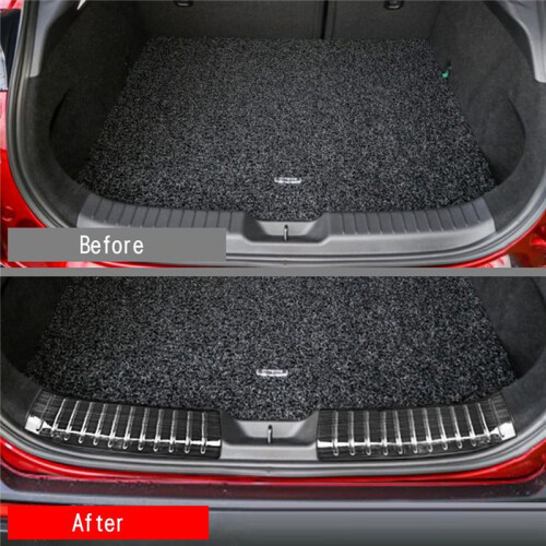 For 2022  MX30 MX-30 Rear Trunk Sill Plate Protector Loading Guards Cover 1