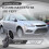 BilinstrumentbräDa Luftventilmunstycke för  Focus MK2 2005-2013 Luftkonditionering Uttag Dekorationslock Silver 2