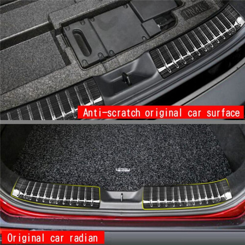 For 2022  MX30 MX-30 Rear Trunk Sill Plate Protector Loading Guards Cover 2
