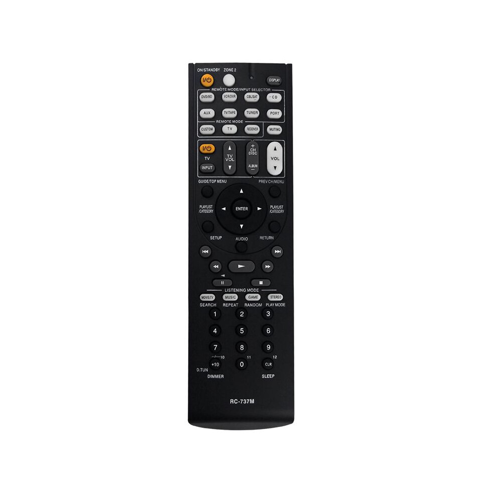 Replace Rc-737M Remote Control For Av Receiver Remote Control 4713617474084