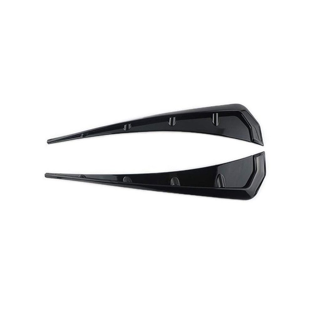 Universal Car Mudguard Side Vent Decorative Stickers, Air Flow Intake Hole Grille Accessories ,Abs Black 6034022183452