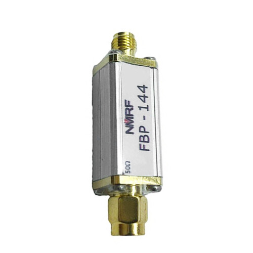 144MHz 2M Band Pass Filter Bandpass Filter SMA Interface Bandwidth for RFID Receiver 2