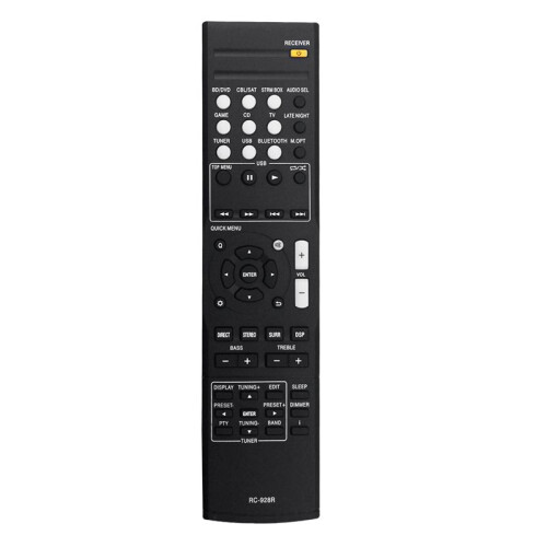 RC-928R Replace Remote Control for  AV Receiver HT-S3900 HT-R397 TX-SR373 HT-P395