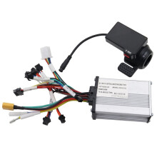 Controlador Sem Escova 48V 500W + Acelerador LCD Z-920 para PeçAs de Reparo de Scooter EléTrica  M4/PRO e CROSSER T4