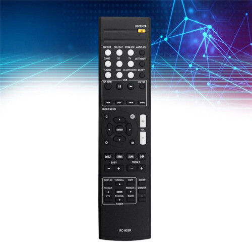 RC-928R Replace Remote Control for  AV Receiver HT-S3900 HT-R397 TX-SR373 HT-P395 2