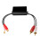 Sound Cancellation Current Noise Common Ground Isolation Filter Audio Isolator Stereo Rca Isolator 1