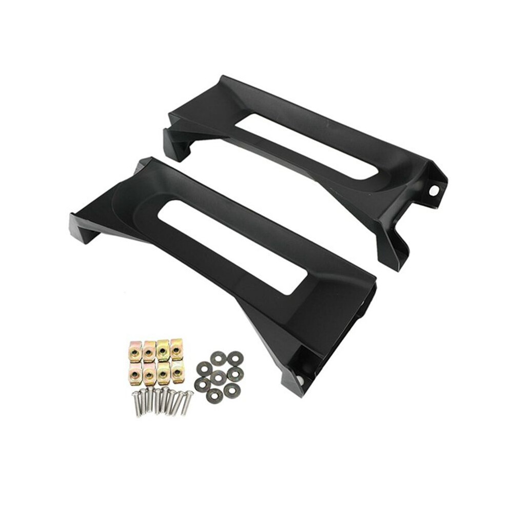 2Pcs Front Tow Hook Bezel Block Trailer Hitch Cover 68196982Aa For Ram 1500 2013-2018 Tow Hook Cover 6032838408257
