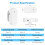 Tuya Zigbee 24G Millimeter Wave Human Presence Detector  Light Sensing Detector Sensor Motion Sensors  Home 5
