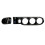 Car Front Center Console Air Condition A/C Vent Outlet Panel Trim for - B Class W247 2020+ 1
