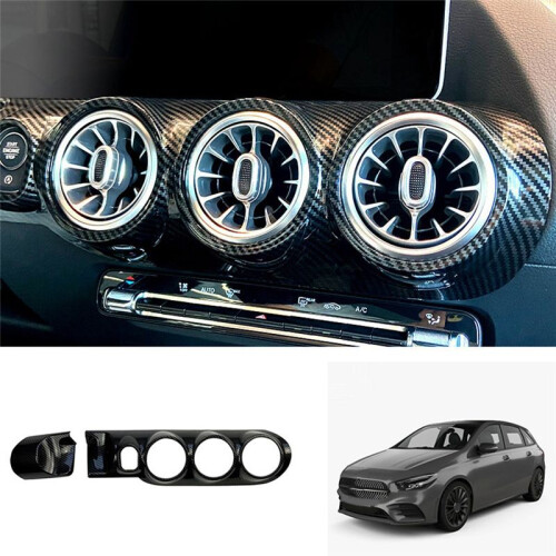 Car Front Center Console Air Condition A/C Vent Outlet Panel Trim for - B Class W247 2020+ 1
